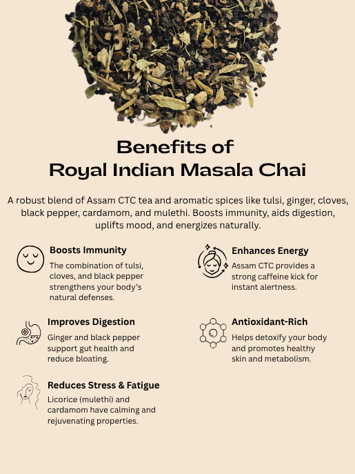 Benefits of Royal Indian Masla Chai