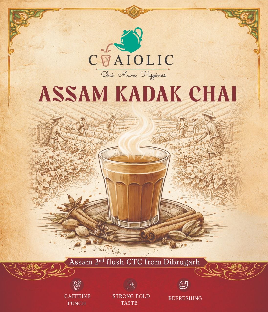 Assam Kadak Chai (100gm)